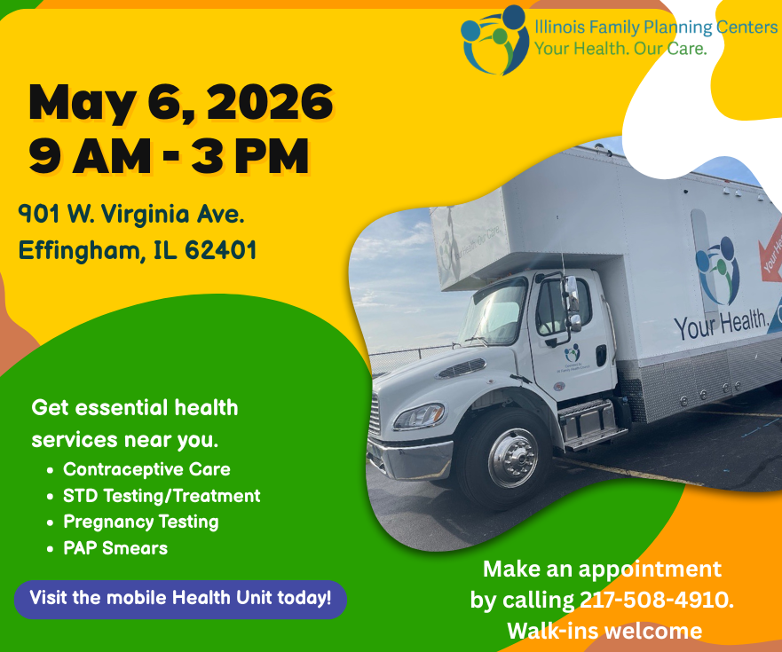 Mobile Health Unit April 15 at the Blohm location