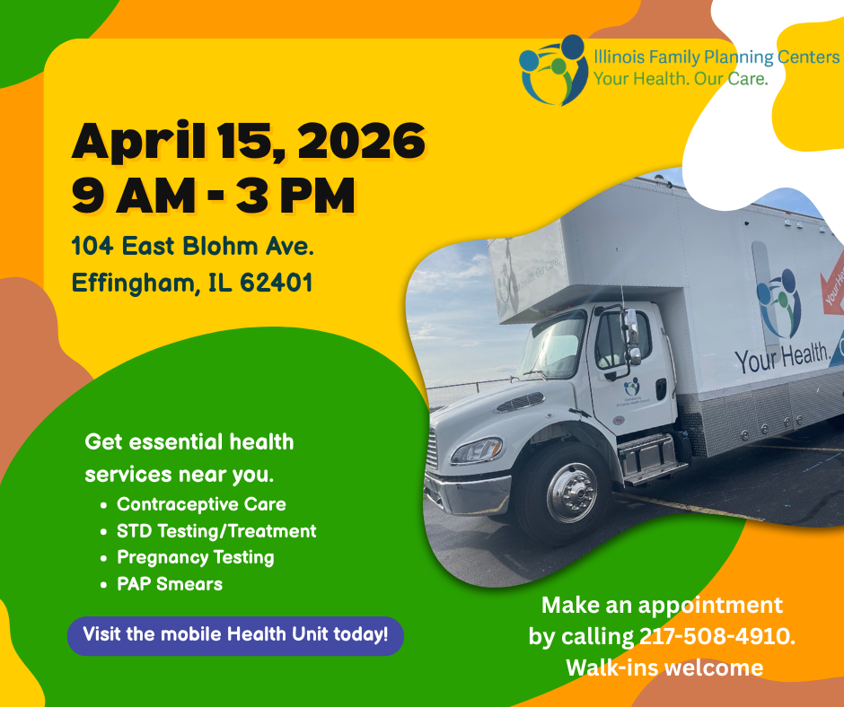 Mobile Health Unit April 15 at the Blohm location